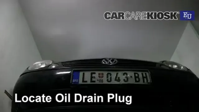 1999 Volkswagen Lupo TDI 1.4L 3 Cyl. Turbo Diesel Huile Changer l'huile et le filtre à huile